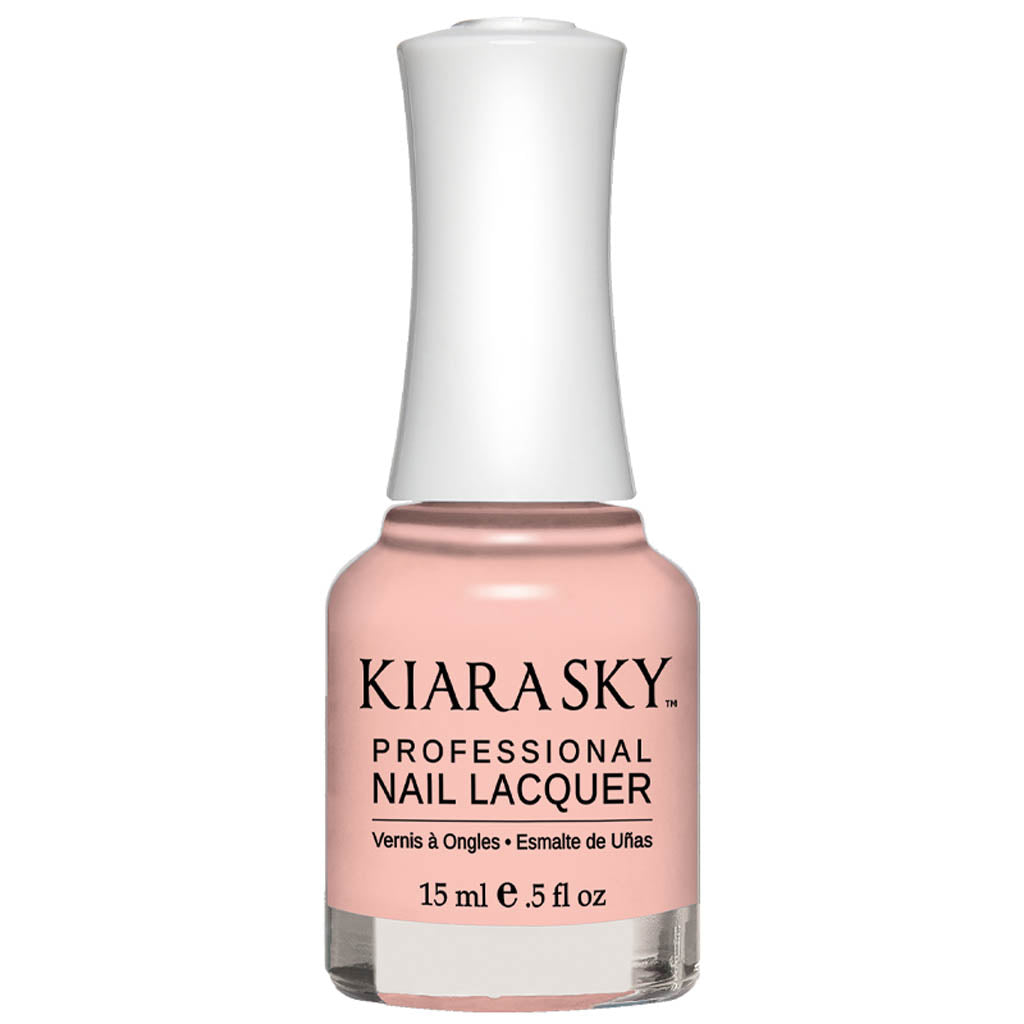 Nail Lacquer Circle Swatch - N523 Tickled Pink