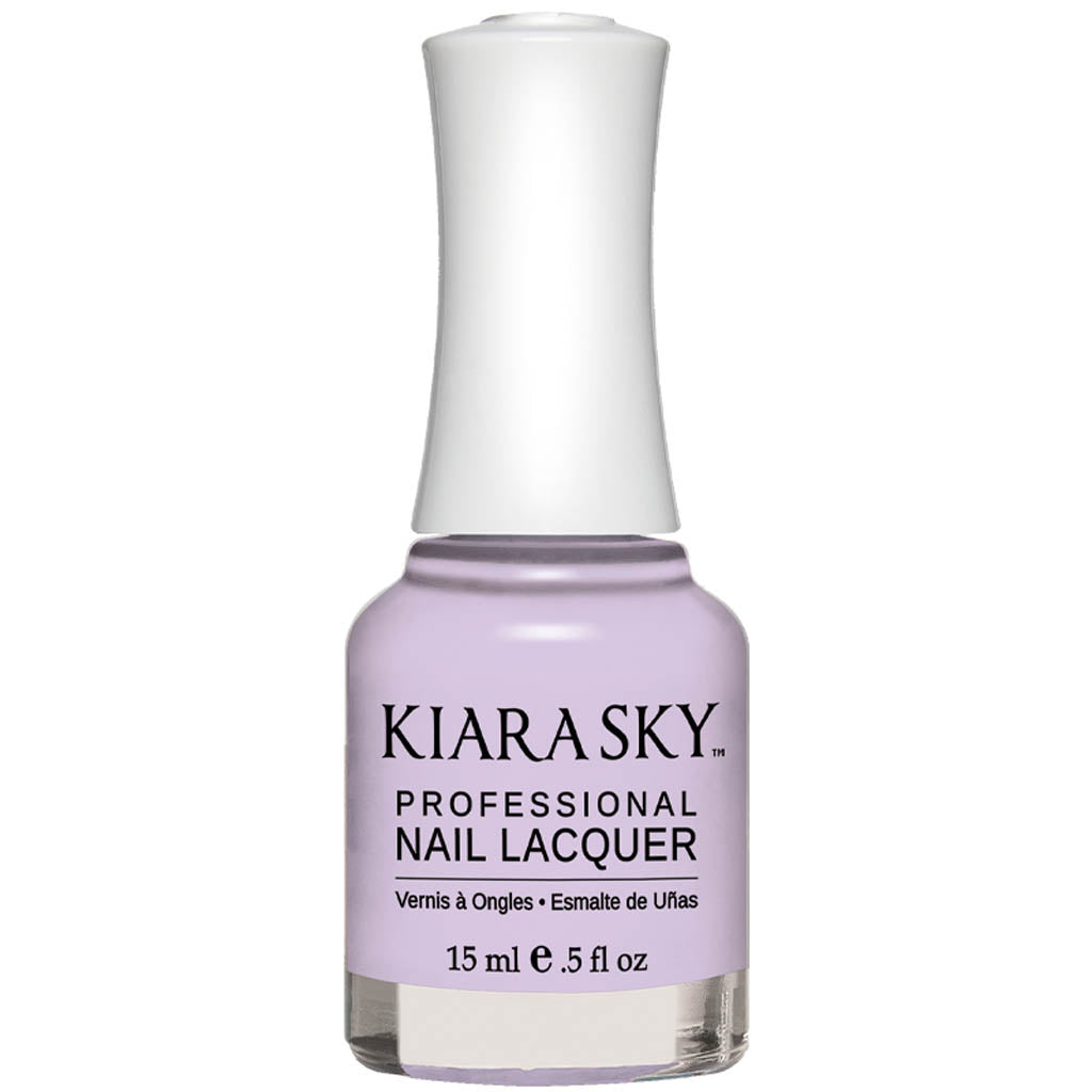 Nail Lacquer Circle Swatch - N539 Lilac Lollie