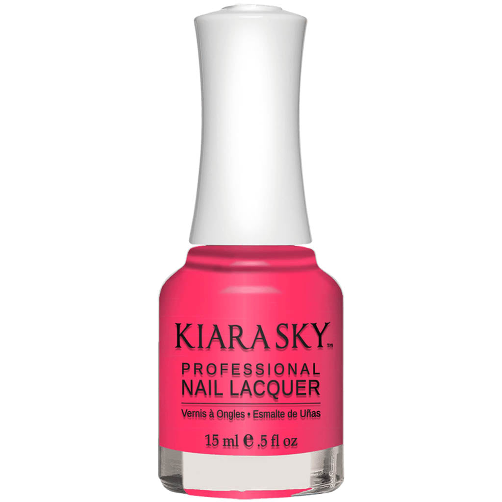 Nail Lacquer Circle Swatch - N563 Cherry On Top