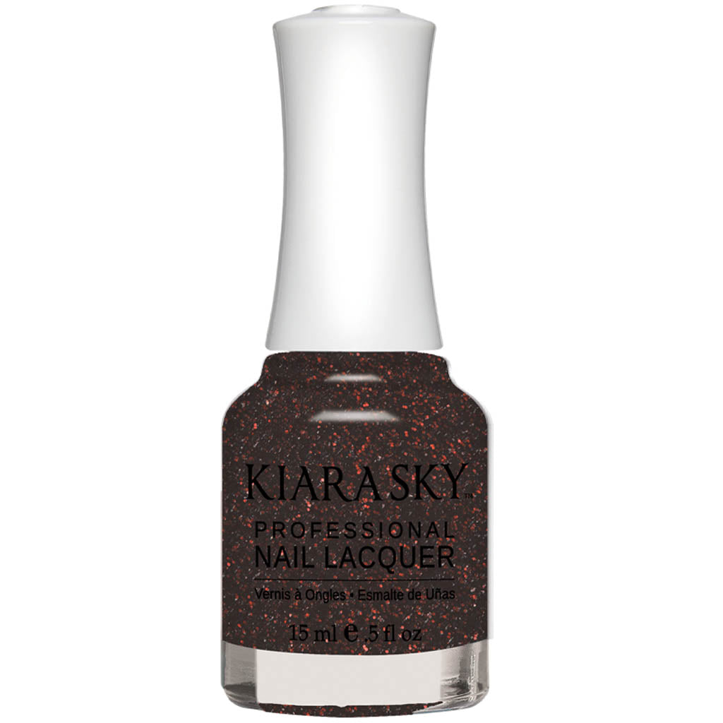Nail Lacquer Circle Swatch - N578 I'm Bossy