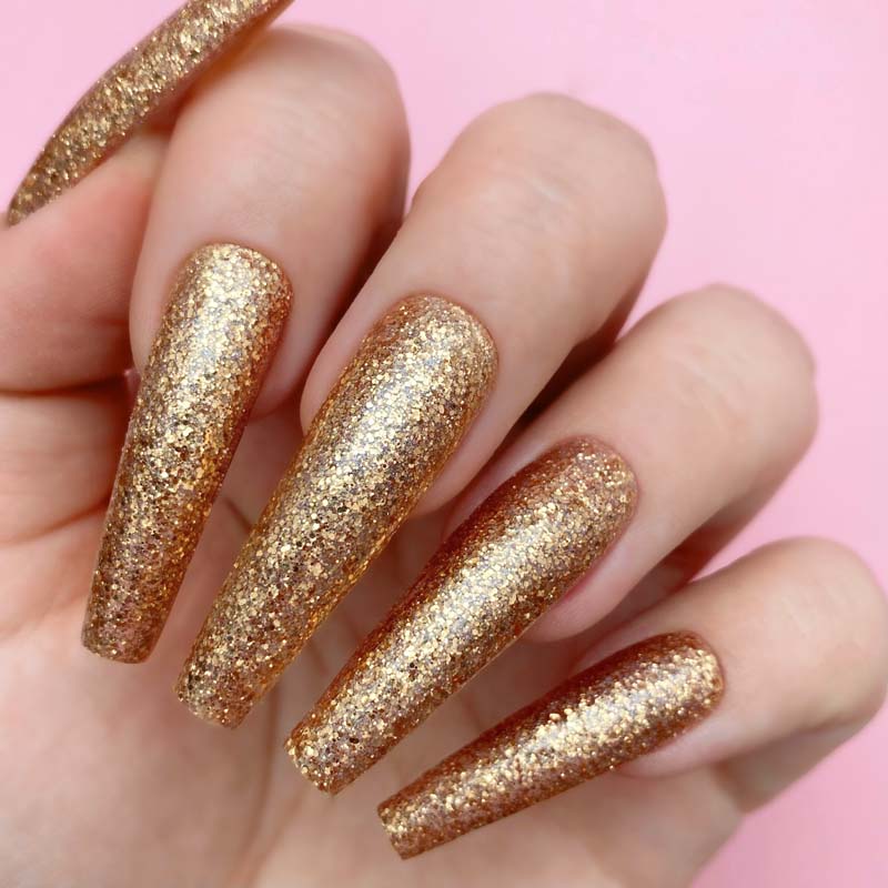 All in One Powder Nail Swatch - 5025 Champagne Toast