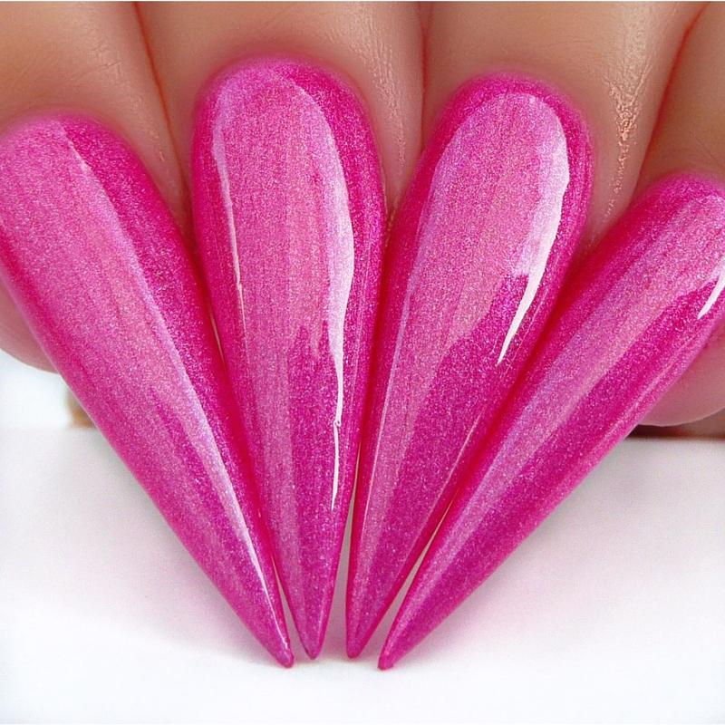 Dip Powder Nail Swatch - D503 Pink Petal