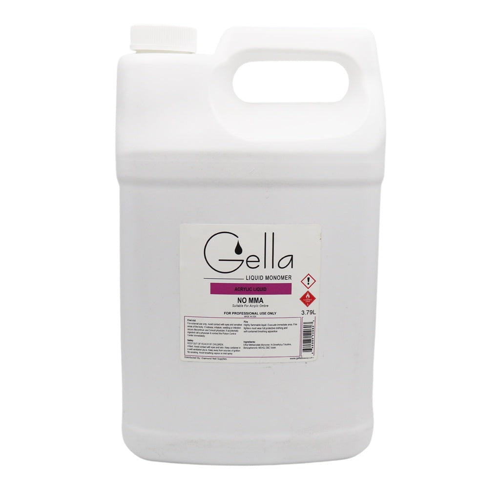 Gella Acrylic Liquid Monomer MMA FREE 3.79L