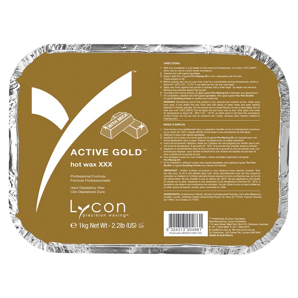 Active Gold Hot Wax 1kg