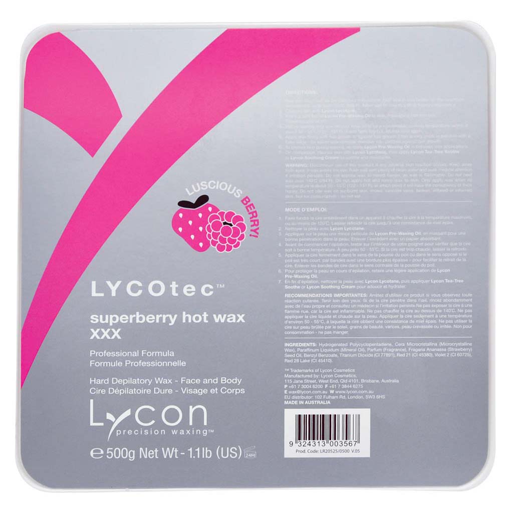 Lycotec Superberry Hot Wax  500g