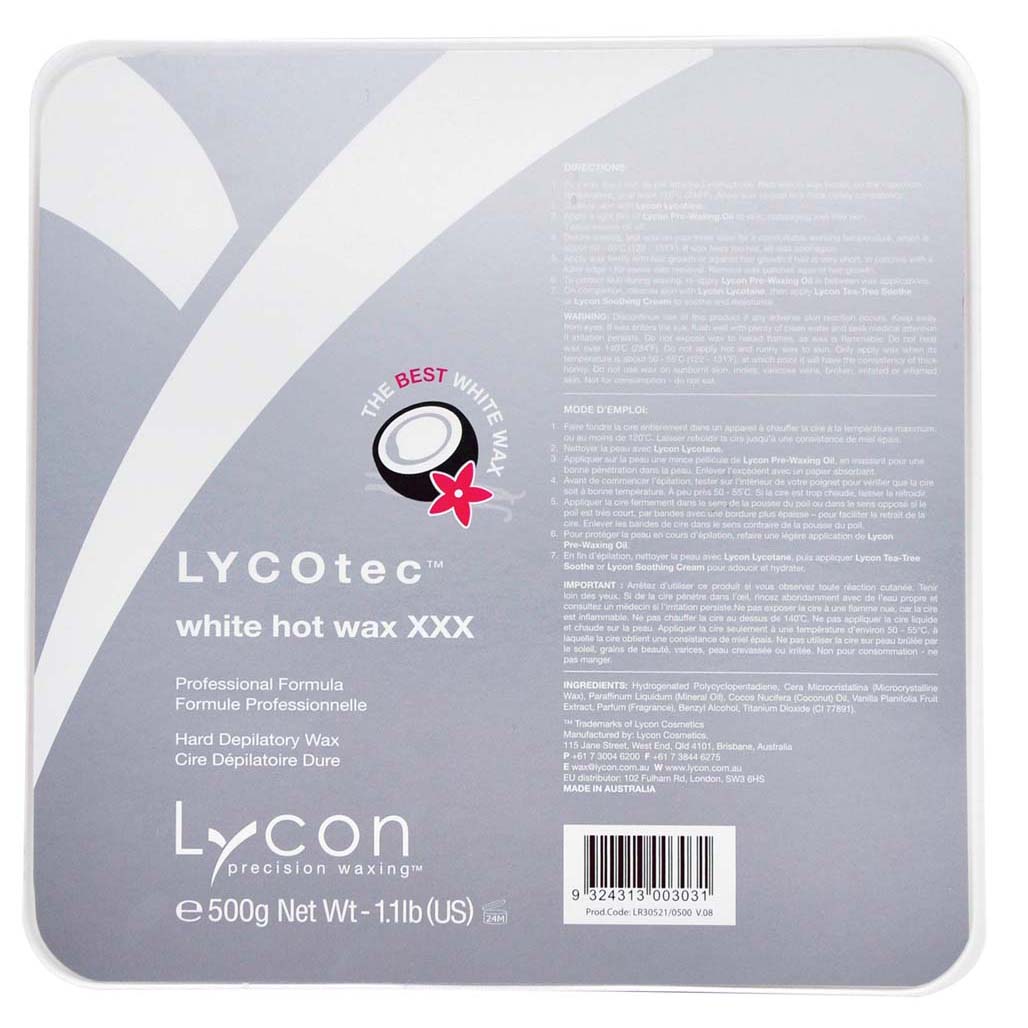 Lycotec White Hot Wax 500g