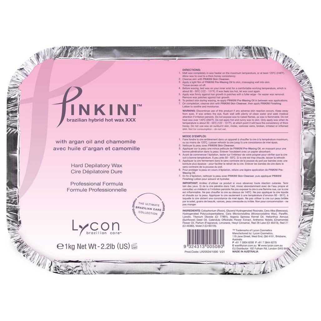 Pinkini Brazilian Hybrid Hot Wax 1kg