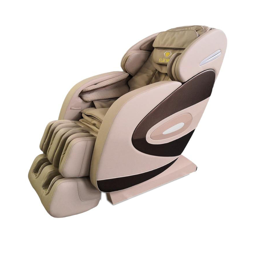 3D Massage Chair - RK7908D Light Brown