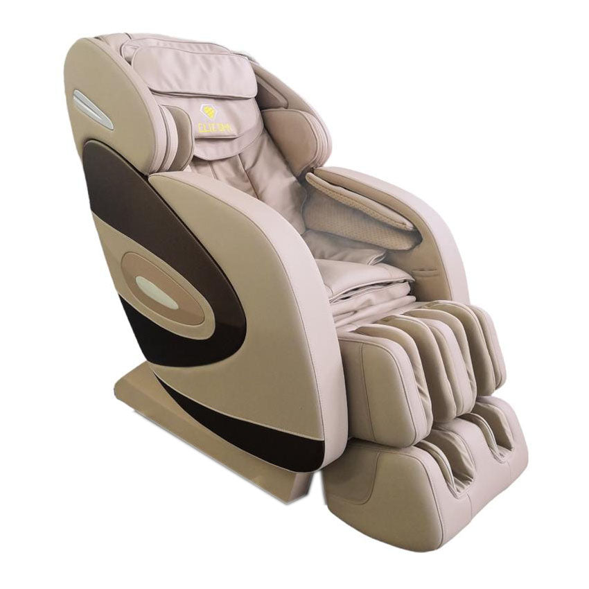 3D Massage Chair - RK7908D Light Brown