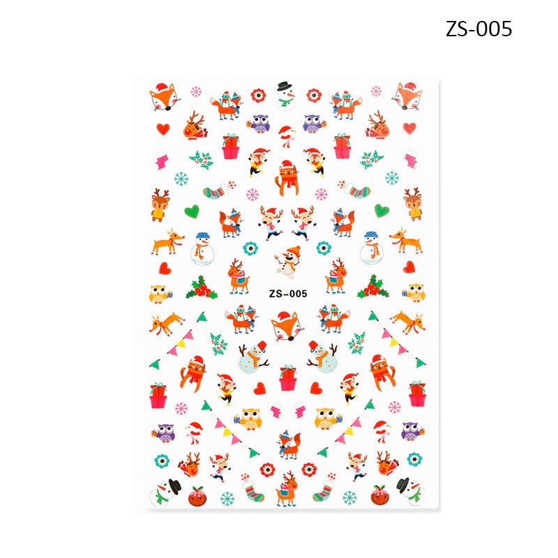 Nail Sticker - Christmas ZS005