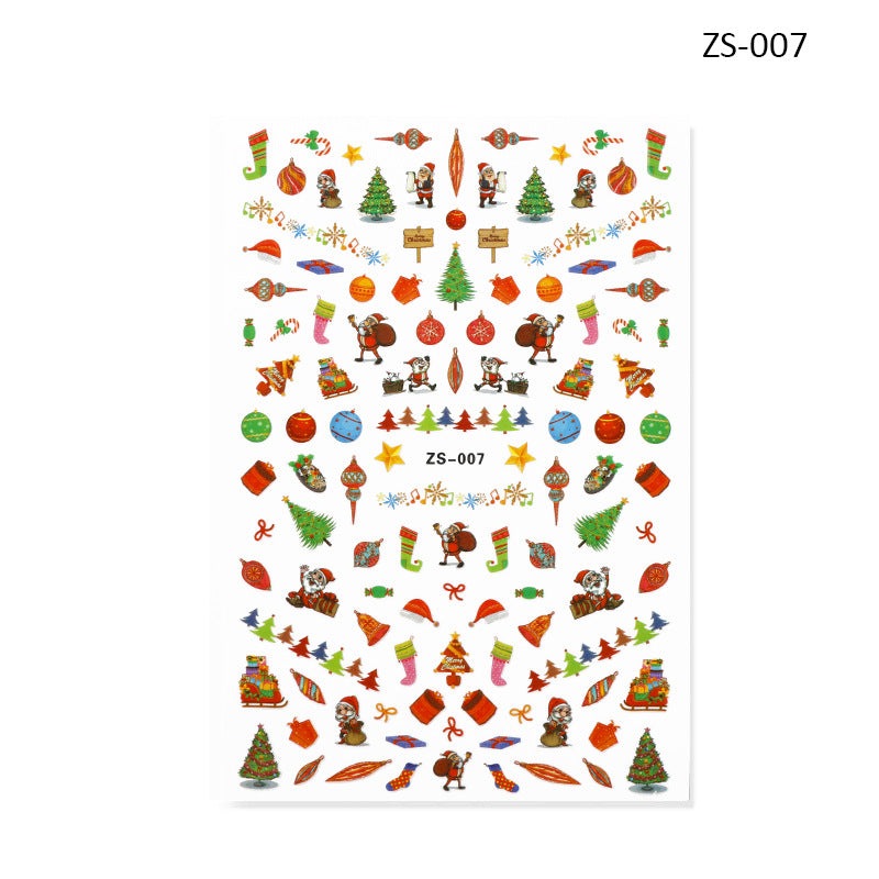 Nail Sticker - Christmas ZS007
