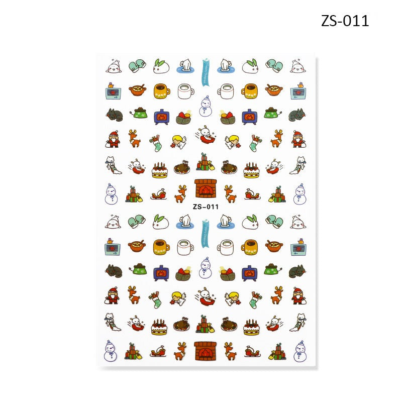 Nail Sticker - Christmas ZS011