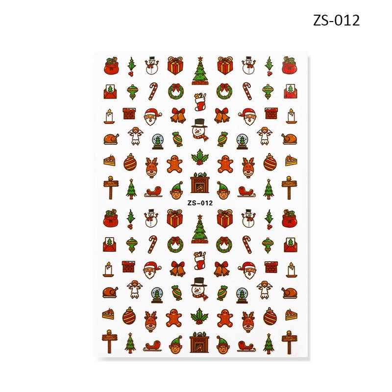 Nail Sticker - Christmas ZS012