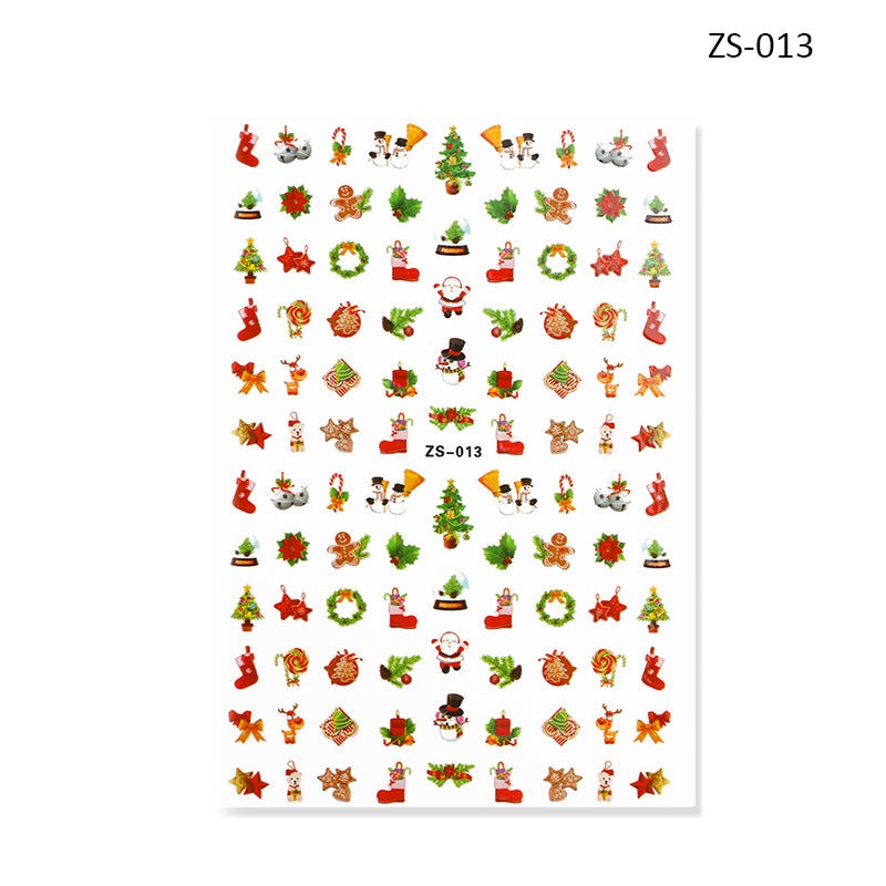 Nail Sticker - Christmas ZS013