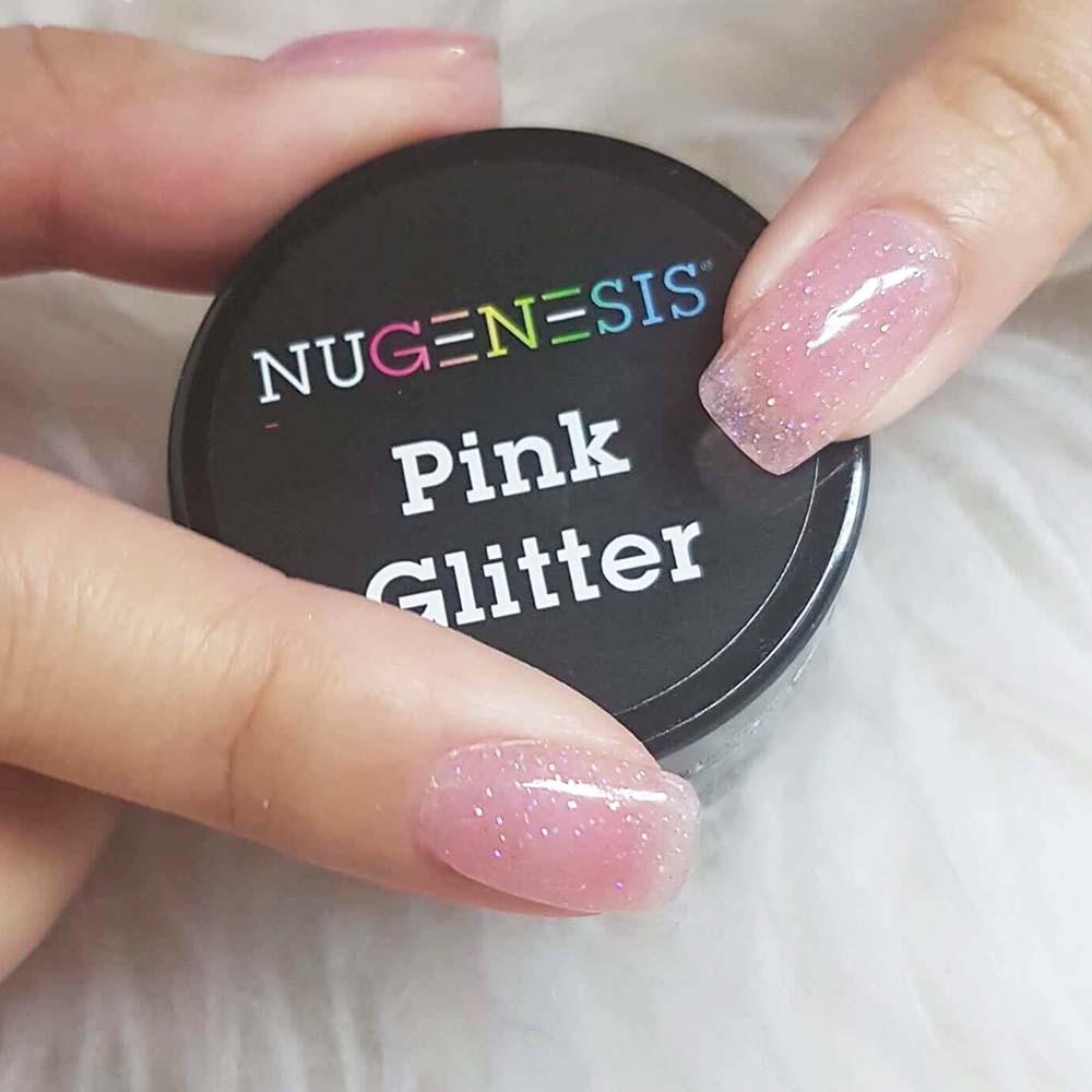 Dip Powder - Pink Glitter 43g
