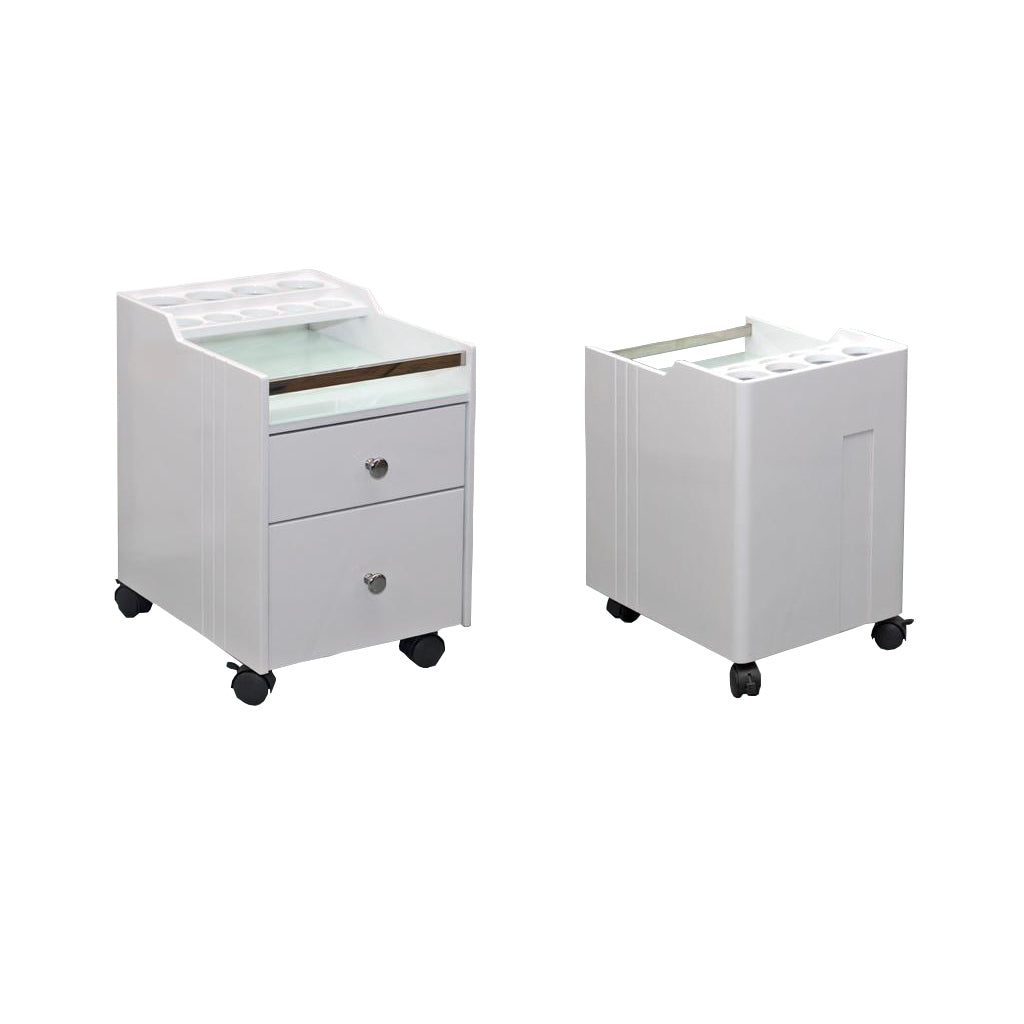 Pedicure Trolley White 1 Bar G2