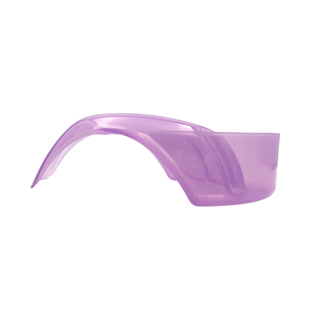 Soak Off Manicure Bowl with Handle Clear Purple