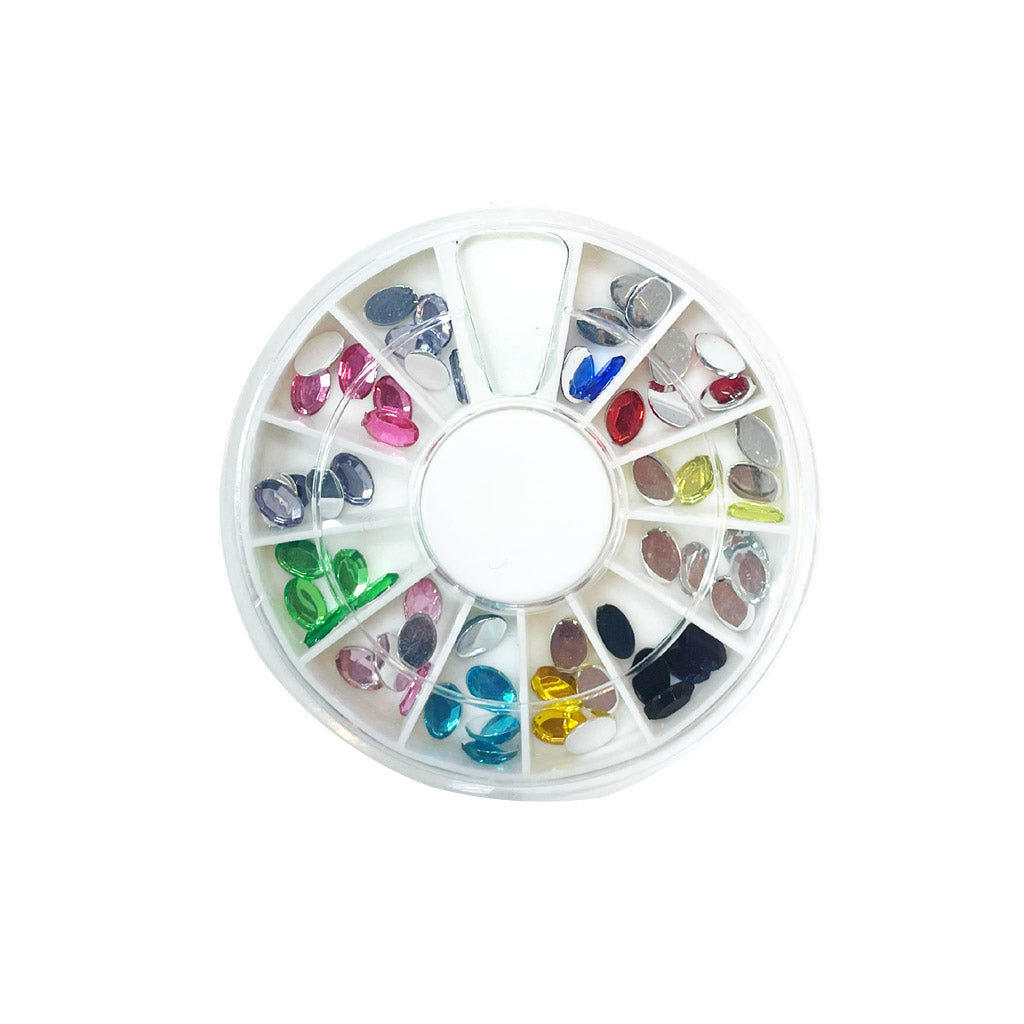 Small Spin Wheel Oval Assorted Colours