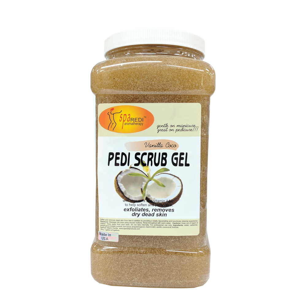 Pedi Scrub Gel - Vanilla Coca 3.79L