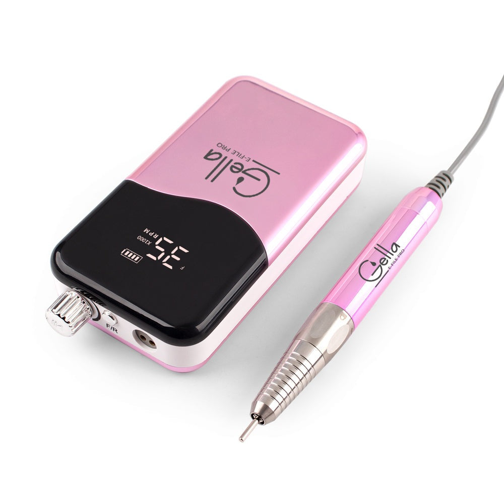 Brushless Portable E-File Pro Drill Unicorn Pink