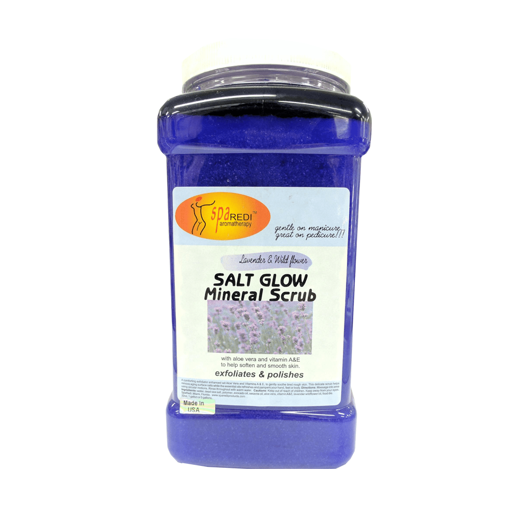 Salt Glow Scrub - Lavender & Wild Flower 3.79L