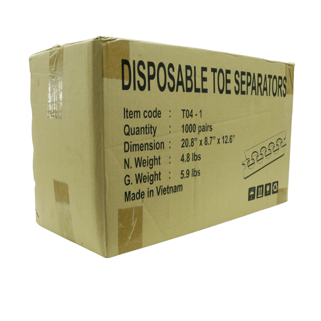 Disposable Toe Separators Assorted Colours