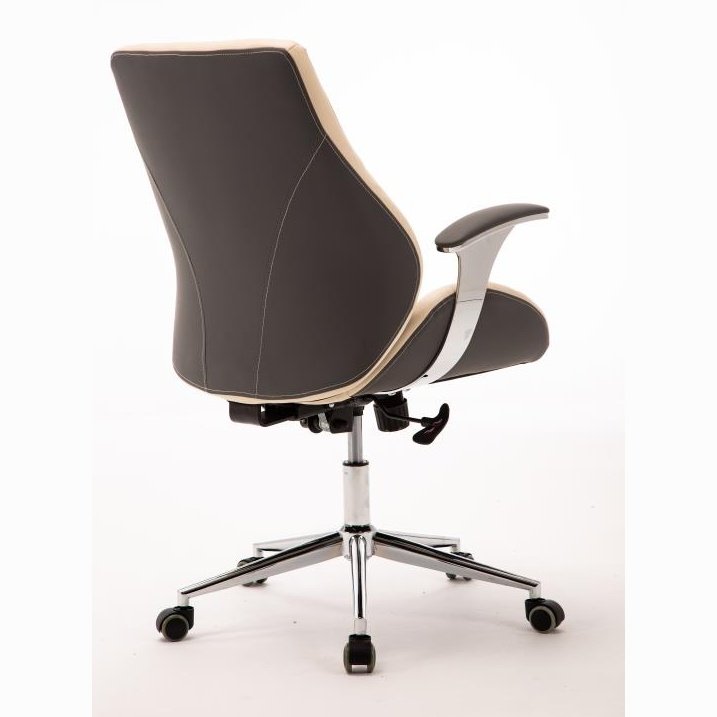 Customer Chair GY017 - Grey Back Side